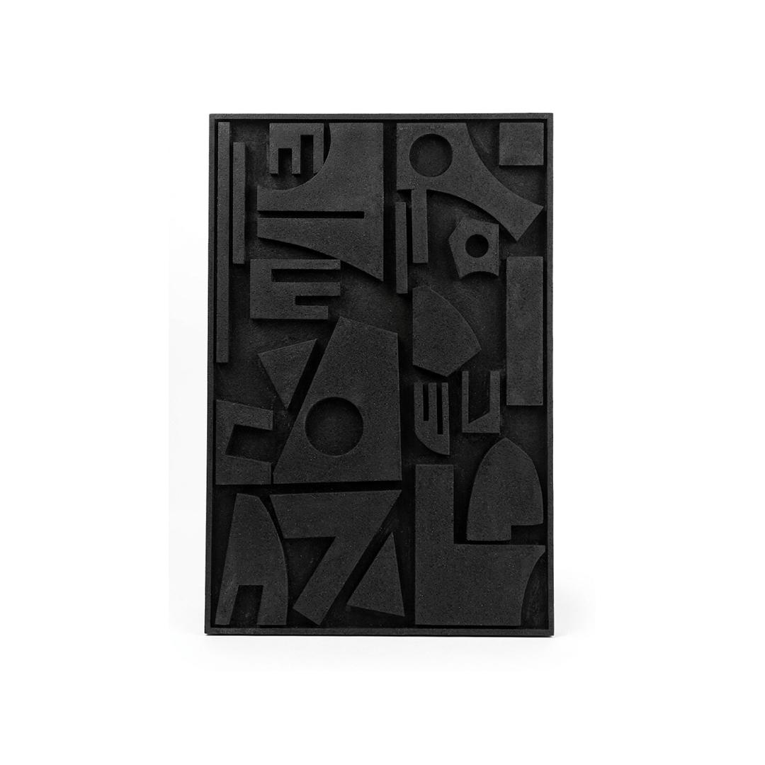 Black Relief Art