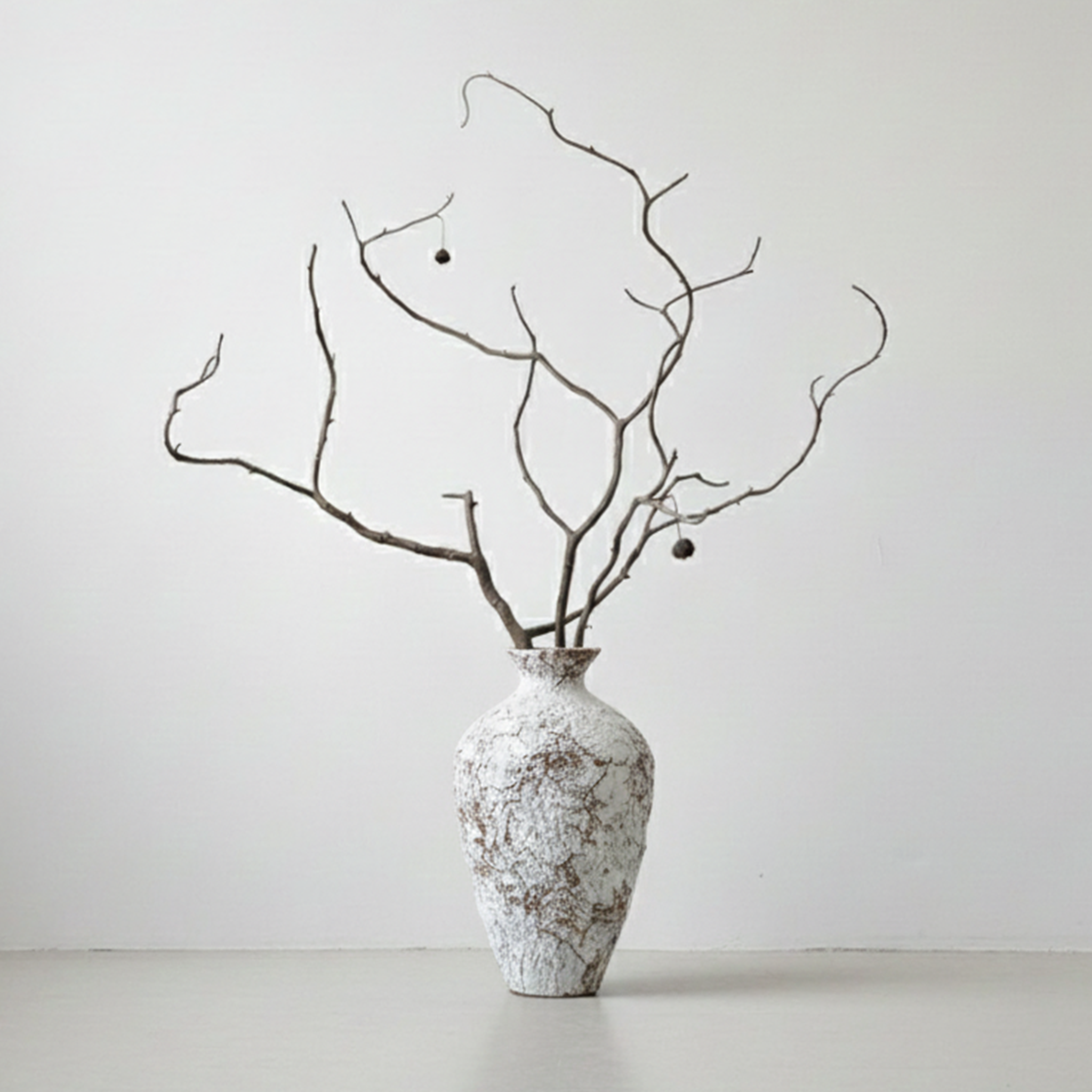 Earthena 1 Vase – White