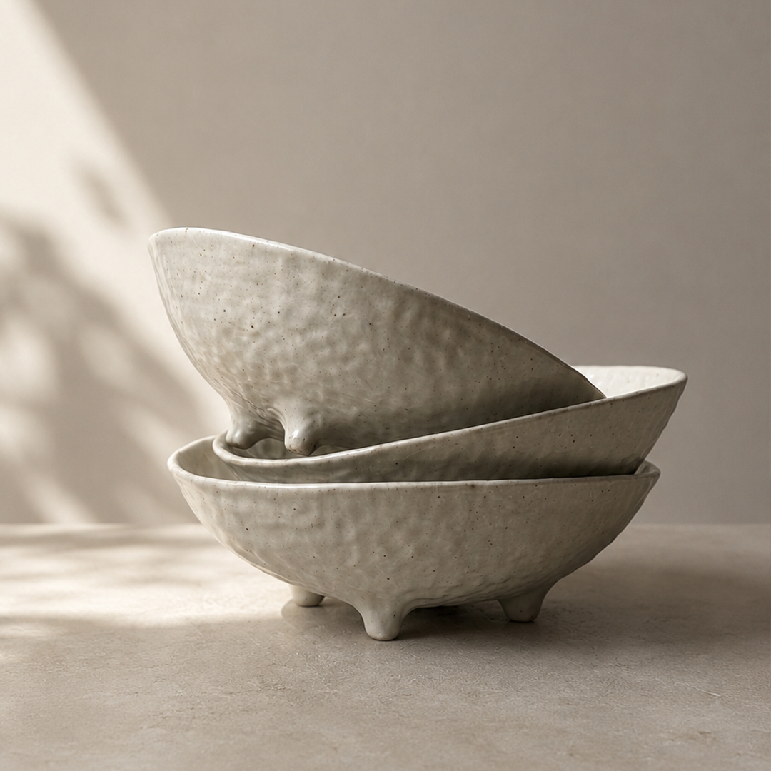 Footed Bowl 002