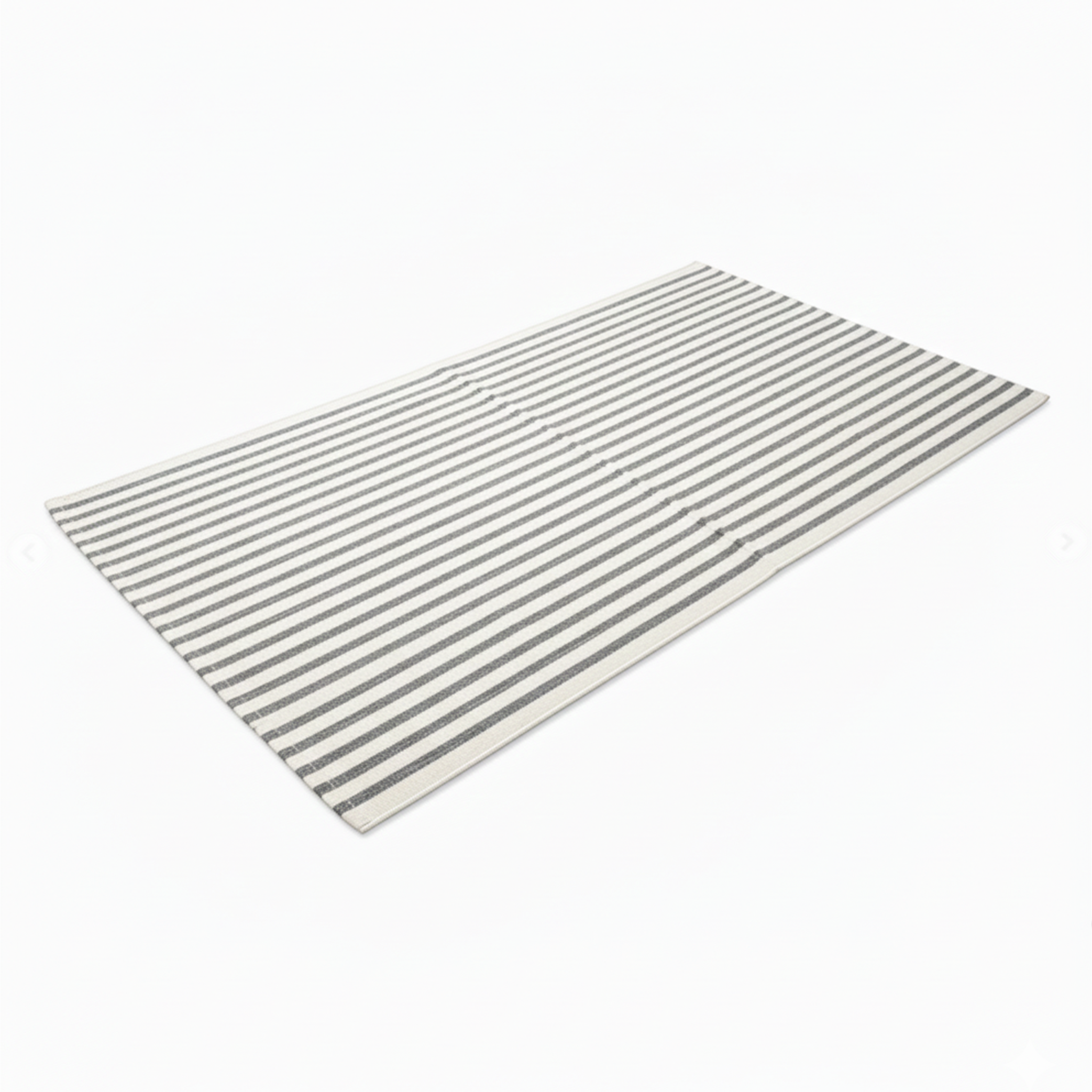 Grey Stripes Floor Mat